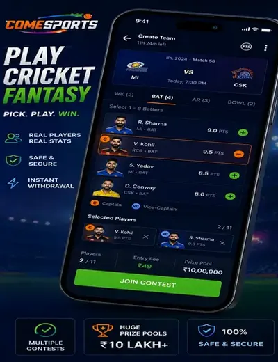 Www2877bet (2877 bet) fantasy cricket & matchday visual 2